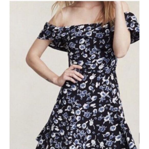 Reformation Canopy Off Shoulder Dress - Picture 1 of 8